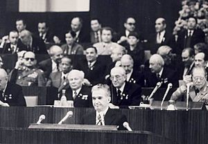 1982 Ceausescu la Moscova la 60 de ani de la formarea URSS