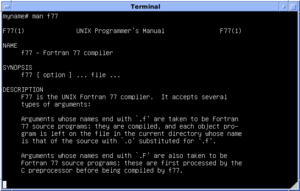 4.3 BSD UWisc VAX Emulation f77 Manual