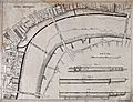 A plan of the Thames Embankment, from Blackfriars Bridge to Wellcome V0024379