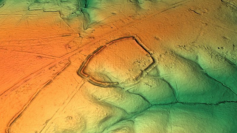 Ambresbury Banks Digital Terrain Model