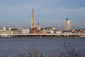 Antwerp riverfront, april 2012
