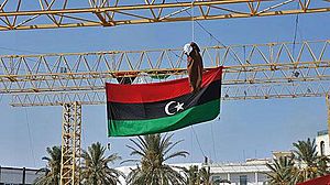 Arrott libya tripoli gadhafi effigy 480 29aug2011