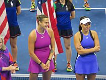 Aryna Sabalenka & Jessica Pegula US Open Final 2024