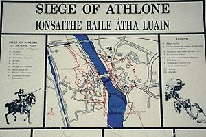 Athlone - Siege of Athlone sign - geograph.org.uk - 1606882