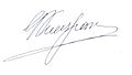 Autografo Garri Kasparov