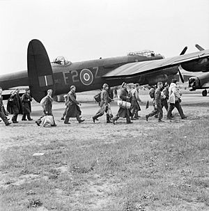 Avro Lancaster - Lübeck - British Army in North-west Europe 1944-45 BU5892
