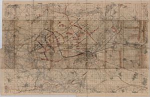 Battle of the Canal du Nord - battle map (Sept 1918)