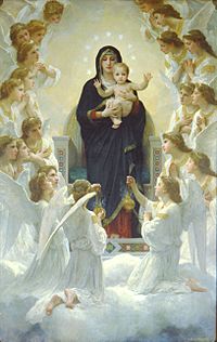 Bouguereau The Virgin With Angels