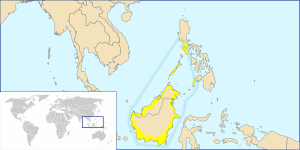 Brunei Empire Extent 15th century