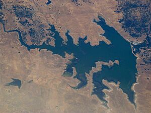 CA salt spring valley reservoir USA