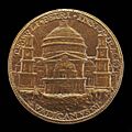 Caradosso Foppa, View of Saint Peter's (reverse), 1506, NGA 44669