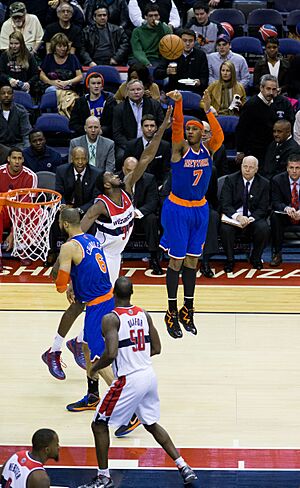 Carmelo Anthony shooting