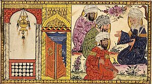 Chronology of Ancient Nations, f.129v miniature