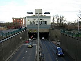 Clyde Tunnel Southern Entrance - geograph.org.uk - 138002