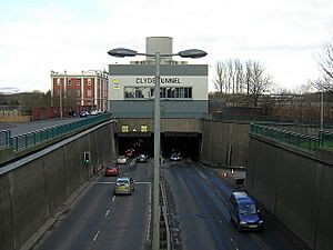 Clyde Tunnel Southern Entrance - geograph.org.uk - 138002