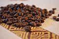 Coffee beans ethiopia culture africa fabric