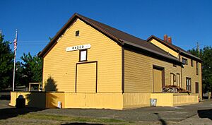 Columbia Southern Railroad depot - Wasco Oregon
