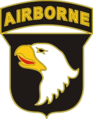 Combat service identification badge of the 101st Airborne Division