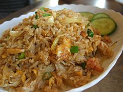 Crab meat fried rice - Me Dee Thai