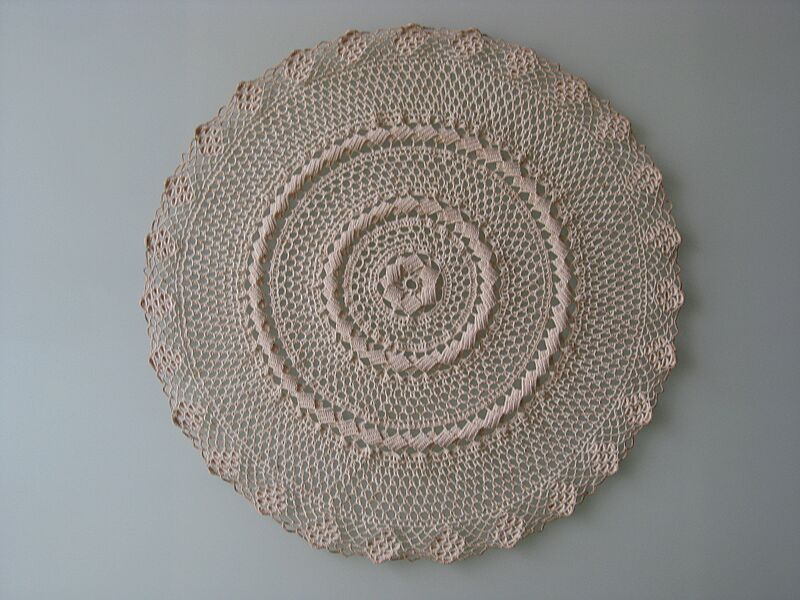 Crochet doily