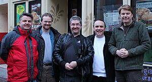 DMA Design original team in 2011
