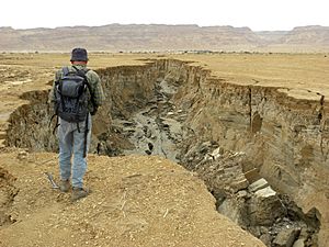 Dead Sea Coastal Erosion March 2012