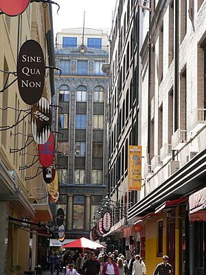 Degraves laneway melbourne