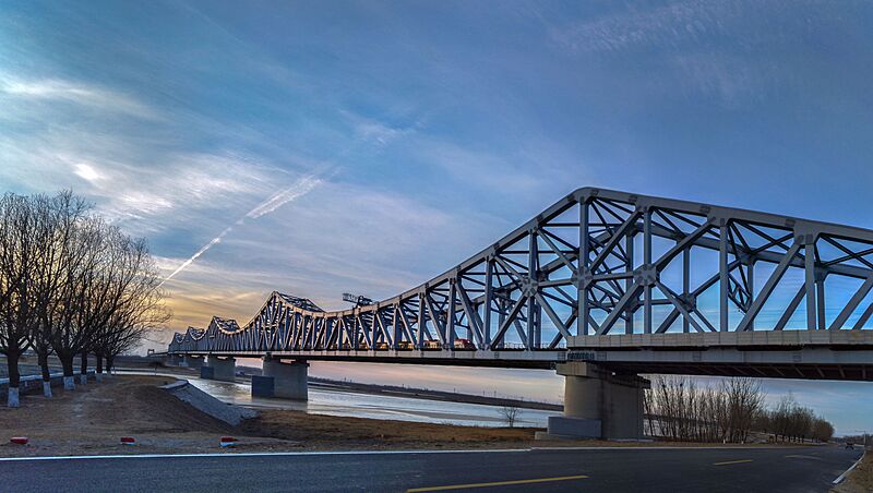 Dezhou-Dajiawa Railway Yellow River Bridge