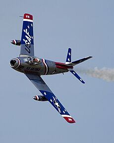 F-86 Sabre at Oceana air show