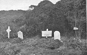 FMIB 50705 Cemetery at Port Ross, Auckland Islands