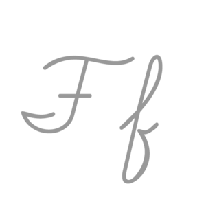 F cursiva