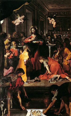 Federico Barocci - The Institution of the Eucharist - WGA01290.jpg