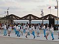 Folk dancing in Dado Beach, Haifa 2015