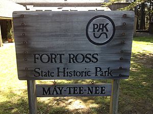Fort Ross Sign