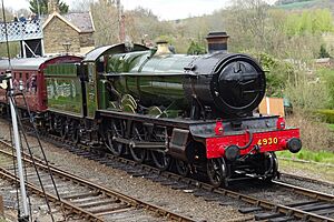 GWR 4900 Class 4930 Hagley Hall Severn Valley Railway