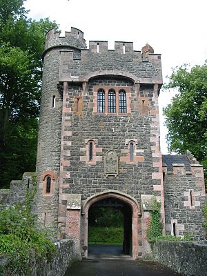 Gate Glenarm Castle County Antrim