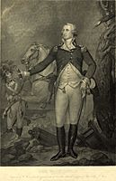 Gen. Washington, engraving by Warner, after Trumbull