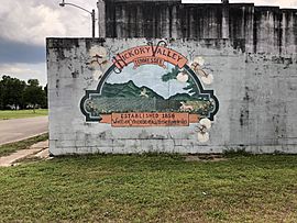 The mural in central Hickory Valley, 2019