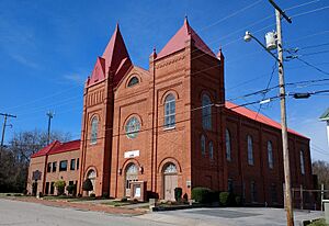 High Street Baptist Church in Danville
