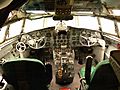 Il-18 cockpit - Malev Hungarian Airlines