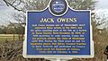 Jack Owens - Mississippi Blues Trail Marker