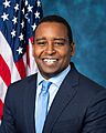 Joe Neguse, official portrait, 116th Congress