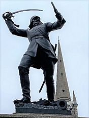 John Nicholson statue Lisburn