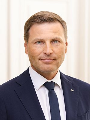 Kaitseminister Hanno Pevkur on 18 July 2022 - (cropped).jpg