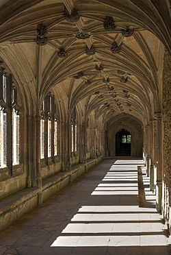 Lacock Abbey Cloisters, Wiltshire, UK - Diliff.jpg