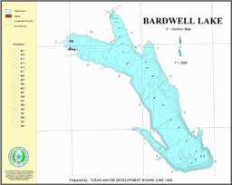 Lake Bardwell Depth Contour Map.PNG