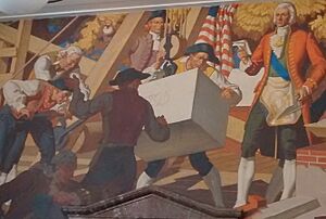 Laying the Cornerstone of Old East (cropped)