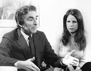 Leon Cooper with wife 1972