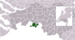 Location of Baarle-Nassau
