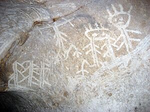 Mona Taíno cave art no.2